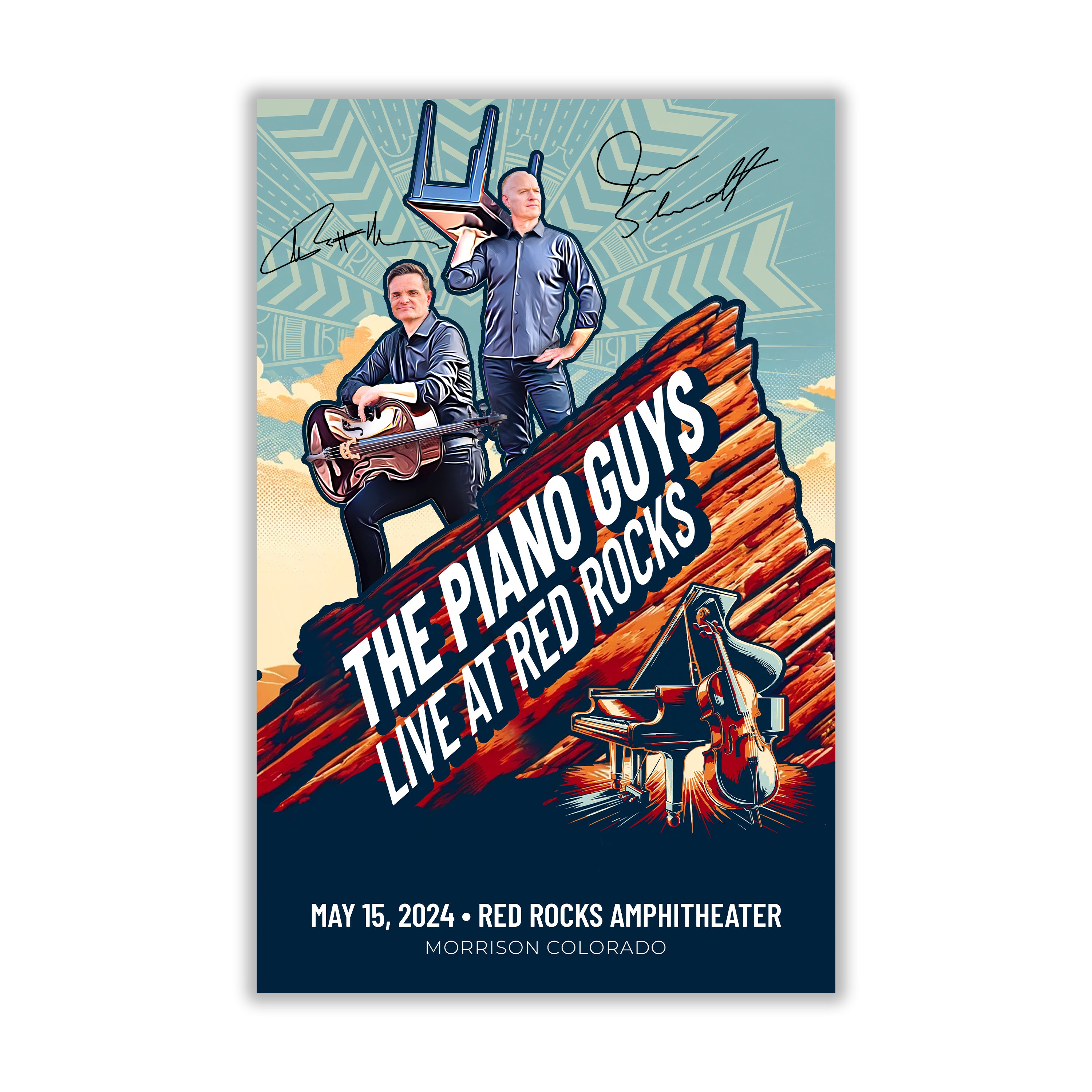 Red Rocks Merch Sale β The Piano Guys