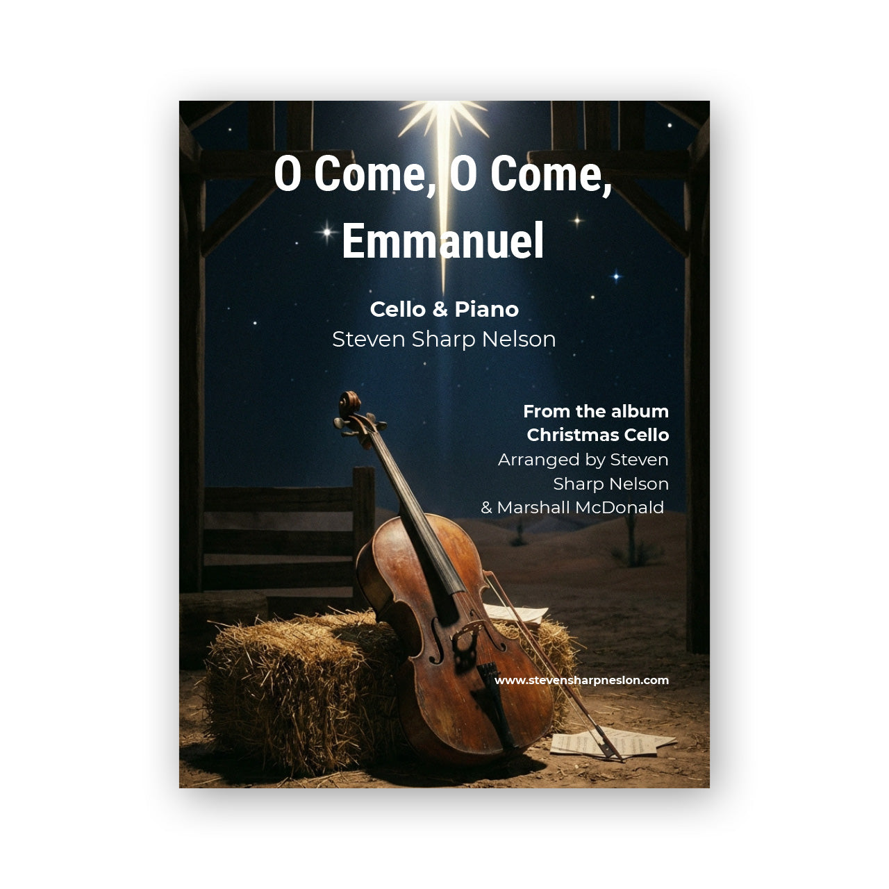 O Come, O Come Emmanuel – Cello & Piano (PDF Download Only)