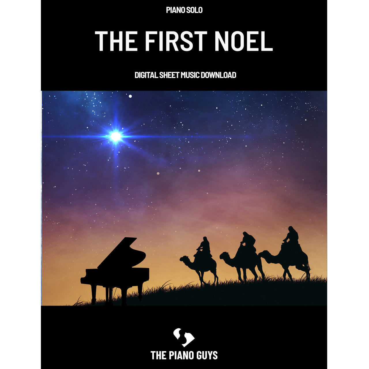 The First Noel Piano Solo Sheet Music Single (PDF DOWNLOAD ONLY