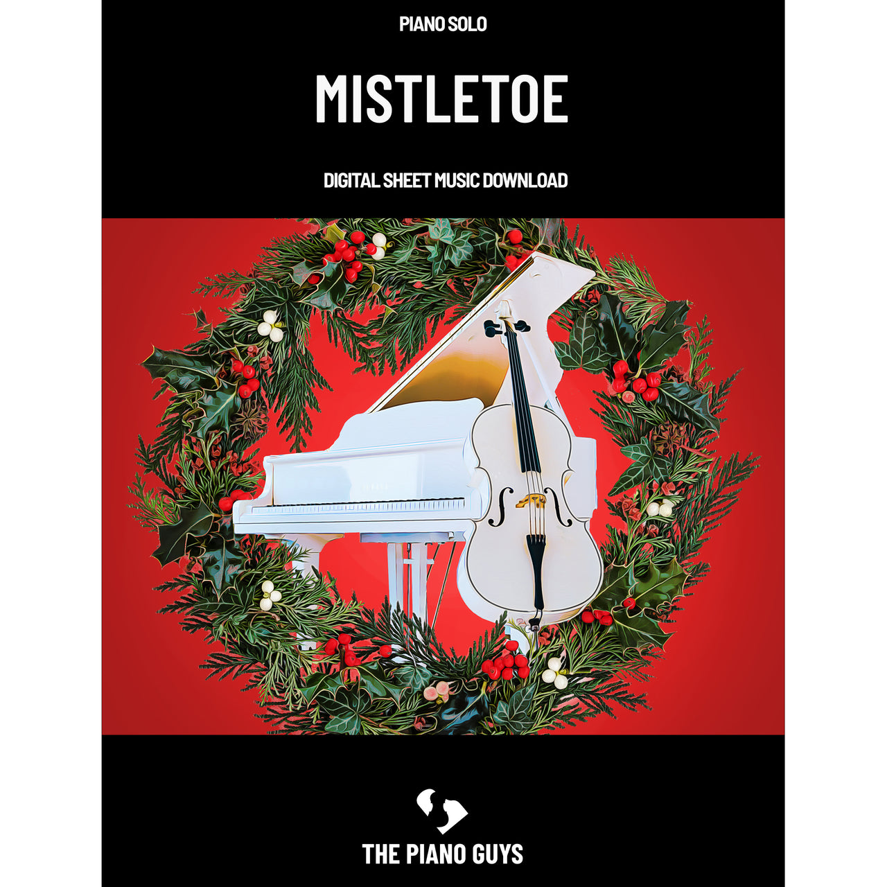 Mistletoe Piano Solo Sheet Music Digital Download (PDF)