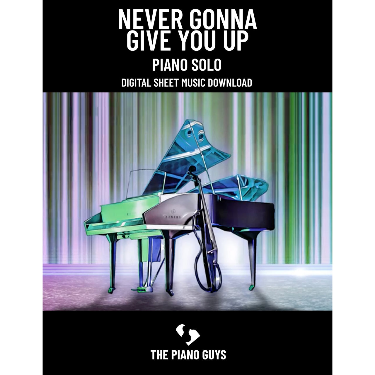 Never Gonna Give You Up Piano Solo Sheet Music Digital Download (PDF)