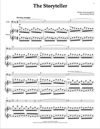 Thumbnail for The Storyteller Piano & Cello Sheet Music Digital Download (PDF)
