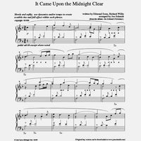 Thumbnail for It Came Upon The Midnight Clear (Easy) - PDF