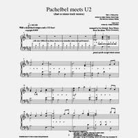 Thumbnail for Pachelbel Meets U2 (Duet) - PDF