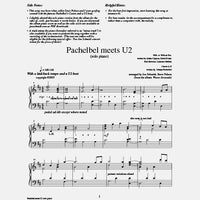 Thumbnail for Pachelbel Meets U2 - PDF